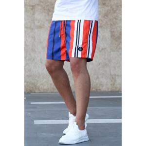 Madmext Red Men's Marine Shorts 5071