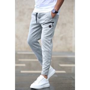 Madmext Basic Gray Tracksuit 4207