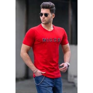 Madmext Men's Red T-Shirt 4963