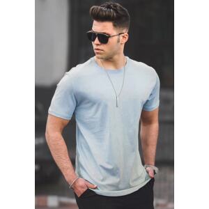 Madmext Light Blue Men's T-Shirt 4951