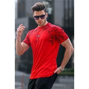 Madmext Men's Red T-Shirt 5354