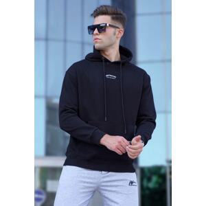 Madmext Black Men's Sweatshirt 5314