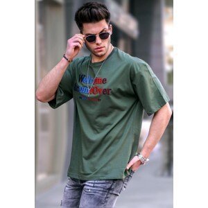 Madmext Men's Khaki T-Shirt 4960