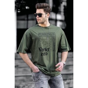 Madmext Men's Khaki T-Shirt 4964