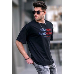 Madmext Black Men's T-Shirt 4960