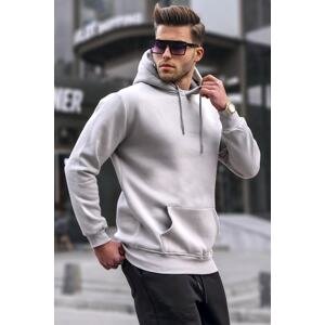 Madmext Dyed Gray Men's Sweatshirt 5339