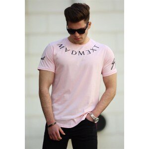 Madmext Men's Powder Embroidered T-Shirt 4512