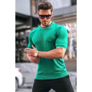 Madmext Men's Green Knitwear T-Shirt 5080
