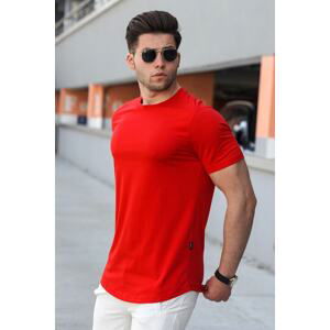 Madmext Men's Red T-Shirt 4951