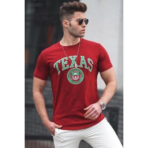 Madmext Claret Red Men's T-Shirt 4997