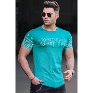 Madmext Men's Green T-Shirt 4988