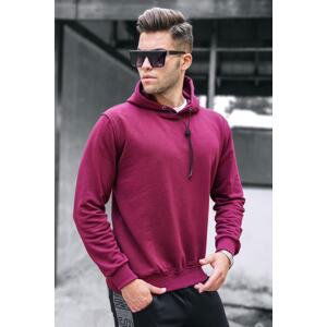 Madmext Claret Red Men's Sweatshirt 5334