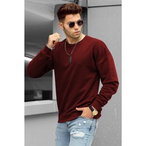 Madmext Claret Red Men's Sweatshirt 4782