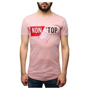 Madmext Printed Pink T-Shirt 2324