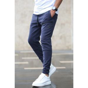 Madmext Basic Navy Blue Tracksuit 4207