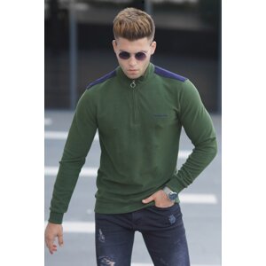 Madmext Khaki Men's Sweatshirt 5155