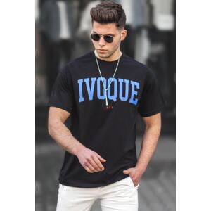 Madmext Black Men's T-Shirt 4996