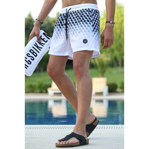 Madmext Basic Black Marine Shorts with Pocket 5778