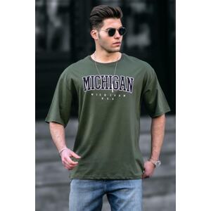 Madmext Khaki Men's T-Shirt 4957