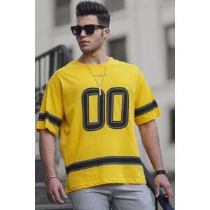 Madmext Yellow Men's T-Shirt 4974