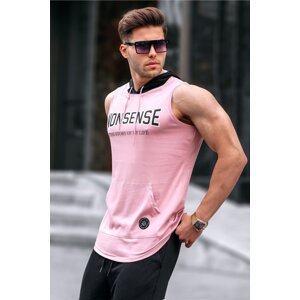 Madmext Hooded Undershirt Pink 2882