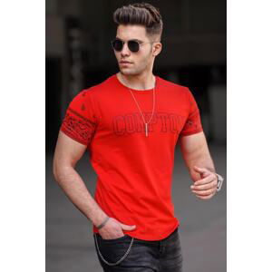 Madmext Red Men's T-Shirt 4988