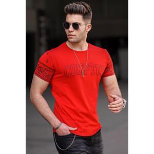 Madmext Men's Red T-Shirt 4988