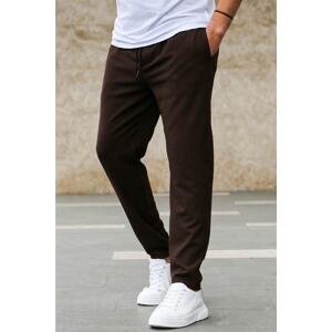 Madmext Brown Jogger Pants 4242