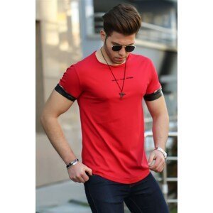 Madmext Men's Red T-Shirt 4451