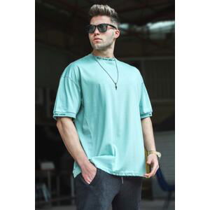 Madmext Mint Green Oversized T-shirt 5803