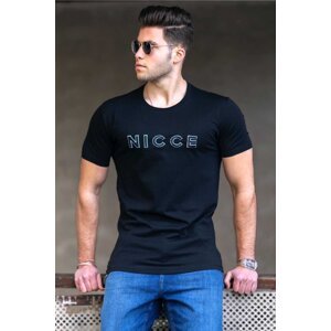 Madmext Men's Black T-Shirt 4963