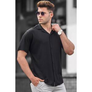 Madmext Men's Black Shirt 5500