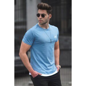 Madmext Men's Blue T-Shirt 4980