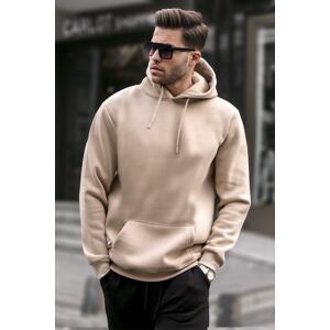 Madmext Beige Men's Sweatshirt 5339