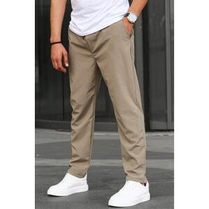 Madmext Parachute Fabric Khaki Basic Men's Trousers 6513