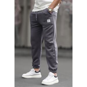 Madmext Smoked Men's Pocket Detailed Basic Sweatpants 6522