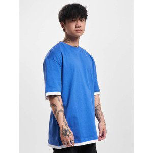 Men's T-shirt DEF Visible Layer - blue/white