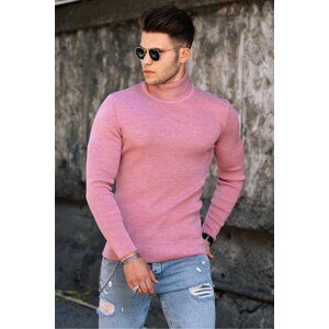 Madmext Men's Powder Turtleneck Sweater 4712