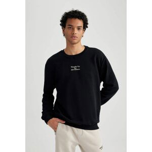 DEFACTO Regular Fit Printed Long Sleeve Sweatshirt