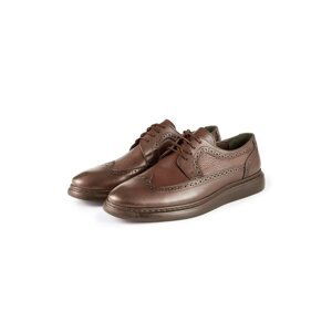 Ducavelli Lusso Genuine Leather Men's Casual Classic Shoes, Genuine Leather Classic Shoes, Derby Classic