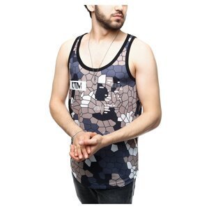 Madmext Camouflage Patterned Undershirt Men