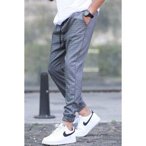 Madmext Anthracite Slim Fit Jogger Trousers 5472