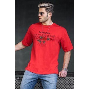 Madmext Men's Red T-Shirt 4971