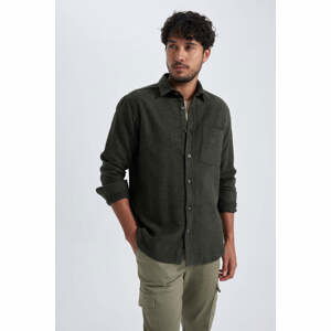 DEFACTO Regular Fit Woodcutter Long Sleeve Shirt