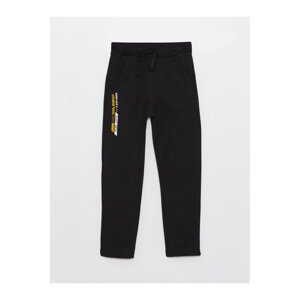 LC Waikiki Boy's Sweatpants with Printed Elastic Waist