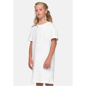 Girls' Organic Oversized T-Shirt White