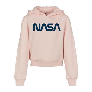 Baby NASA Cropped Hoody Pink