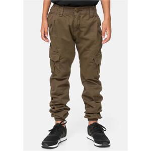 Boys' Cargo Jogging Pants Olive