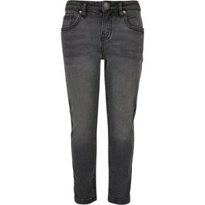 Boys' Stretch Denim Pants Black Washed