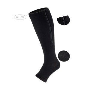 Raj-Pol Woman's Knee Socks With Zipper 2 Grade